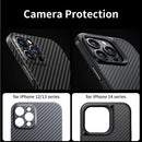 SmartDevil Aramid Fiber For iPhone 14 Pro Max Phone Case Glass Screen Protector